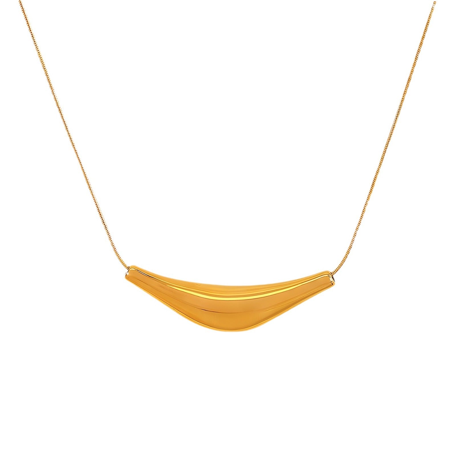 Bold Minimalist Silver Bangle